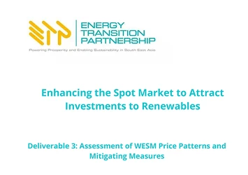 Enhancing the Spot Market to Attract Investments to Renewables