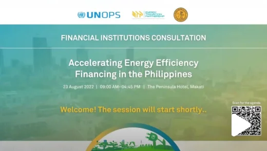 Financial Institutions Workshop: Accelerating Energy Efficiency Financing in the Philippines Part 3
